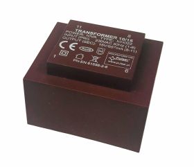 Transformator zalewany 10VA 230V/15V