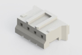 Obudowa złącza zagniatanego 4-pinowe -rzędowe raster: 2mm EDAC Żeński