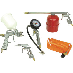 Bruder Mannesmann M15033 Pneumatic Tool Set 1/2&quot; Square 8 Bar Case