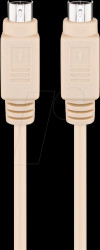 50555 PS/2 cable, plug to plug, 2 m