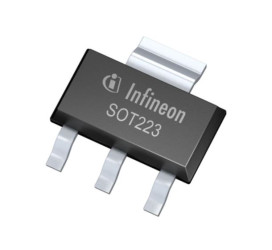MOSFET P-kanałowy 2,9 A SOT-223 60 V SMD Pojedynczy 10,8 W 130 miliomów