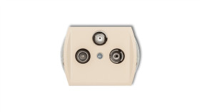 Trend Gniazdo Antenowe Rtv-Sat Końcowe Multimedialne (Internet) Beżowy 1Gm