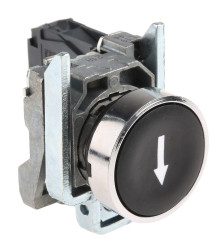 Osłona uszczelniona przełącznika przyciskowego Harmony Sprężyna powrotna SPST średnica wycięcia 22 mm Panel Schneider
