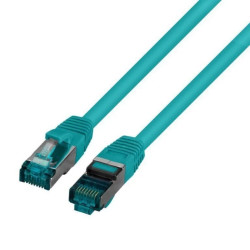 Kabel krosowy patchcord securityNET S/FTP kat.6A zielony 0,25m LSZH PC-6ASFTPLSZH-GN0.25