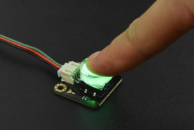 DFRobot Gravity: LED Button - Green