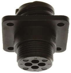 Złącze wielostykowe przemysłowe 4-pinowe, panelowe Gniazdo TE Connectivity