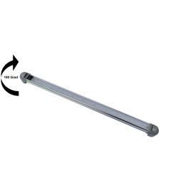 IWH 19302 LED interior light 12V monochrome swivelling 470x33x35mm