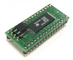 Pamięć FLASH 29F040 z adapterem DIL32 ( z możliwością emulacji eprom'a 27C040 / 27C4001 ) 90ns, –40°C do +85°C