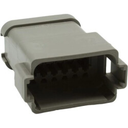 Socket housing, for rectangular miniature plug, PX0106P12AGY