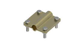 Złącze Uniwersalne 2-Elem. 80X80 Drut8-Pręt16 Mosiądz 215.6 Ms 21500610