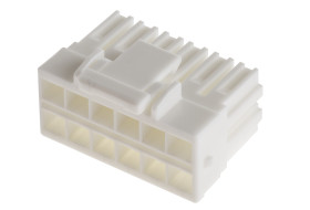 Obudowa złącza 12-pinowe 2-rzędowe raster: 3.3mm Hirose Żeński Montaż na kablu EnerBee DF33C Wewnętrzne źródło zasilania