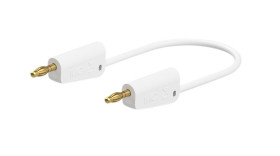 Przewód pomiarowy 64.1035-15029, 32A, 30 → 60V, kolor: Biały, dł. 150cm, Staubli