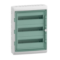 Rozdzielnica 3x18 natynkowa Mureva IP65 MRV-3-18-NT-T drzwi transparentne 13436