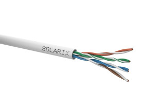 Kabel instalacyjny Solarix CAT5E UTP PVC Eca 1000m/szpula SXKD-5E-UTP-PVC