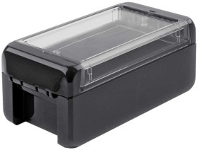 Obudowa Poliwęglan V0 szerokość zew. 80 mm długość zew. 151 mm wys. zew. 60 mm Bopla IP66, IP68 Szary grafitowy