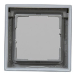 SUNO Ramka jednokrotna IP44 aluminium 721344