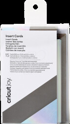 2008795 Insert cards, holographic silver, set