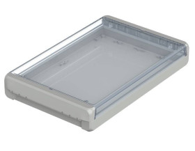 Bopla B 261704 PC-V0-G 7035 (96026345) - obudowa uniwersalna z przezroczystą pokrywą (271 x 170 x 40 mm)