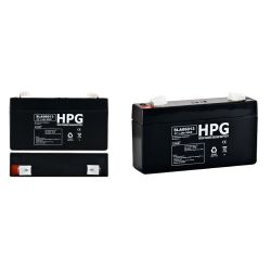 AKUMULATOR ŻELOWY 6V 1.3Ah 52x97x24