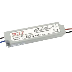 Zasilacz do LED prądowy 700mA 14-28V 20W IP67 GLP / GPCP-20-700