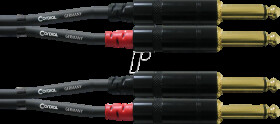 CFU 3 PP CORDIAL 2x 6.3-mm mono jack > 2x 6.3-mm mono jack, 3.00 m
