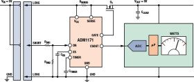 2.7 V to 16 V Hot Swap Controller with Current Sense Output