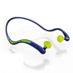 Ochronna osłona z pamięcią kształtu Wielorazowe, 27dB, kolor: Niebieski Nie, Moldex