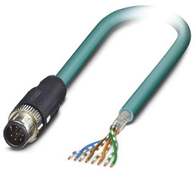 Kabel Ethernet Cat5 długość 2m Z zakończeniem Phoenix Contact
