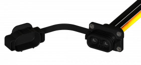 DuraEV Socket with 0.2 meter cable lengt