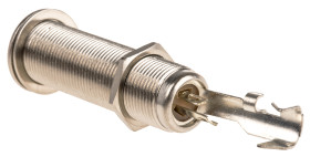 Złącze Jack 6,35 mm Żeński Stereo Montaż na panelu