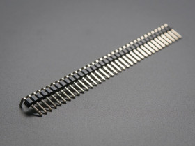 Break-away 0.1" 36-pin strip angled headers (10 pack)