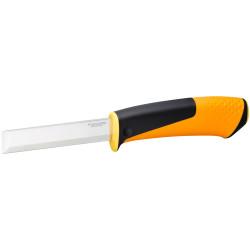 Fiskars 1023621 Carpenter&#x27;s Knife with Sharpener