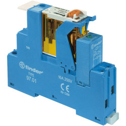 Finder 4C.01.9.024.4050 Relay 1CO 24VDC