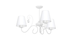 Żyrandol Sara White 3Xe14 Mlp1048 Milagro