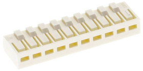 Molex Obudowa złącza pin żeńskiego na kabel Ilość pinów 10 Wymiary siatki: 2.50 mm 510351000 1 szt. towar pakowany luzem