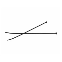 Opaska zaciskowa 4,8x250mm czarna 1szt