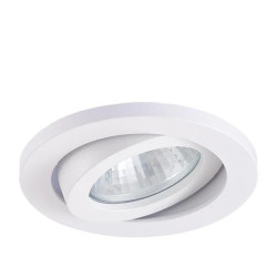 Ruchome oczko podtynkowe Lagos białe IP20 1xGU10 Light Prestige