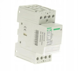 STYCZNIK MODUŁOWY INSTALACYJNY 3F 25A 4Z 4NO 230V