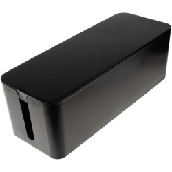 Max Hauri AG 126729 Cable box Black 400x155x135 mm Office Cable Management