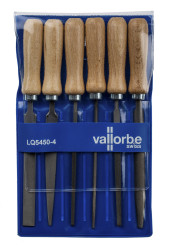 Pilnik Zestaw pilników ślusarskich dł: 100mm RS PRO typ: Drugie cięcie