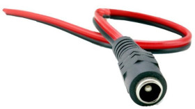 Gniazdo zasilające na kabelku KG01DC-20