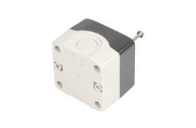 Obudowa kasety 1-otworowa 22mm szara IP65 XALD01