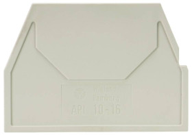 Płyta zamykająca Wieland Electric API 10 - 16/V0 07.311.9455.0, 10 szt.