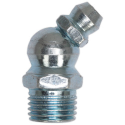 Sealey GNM10 Grease Nipple 45&#xB0; 10 x 1mm Pack of 25