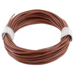 econ connect KZL2X008BR5 Strand 2x0.08mm&#xB2; Brown 5m