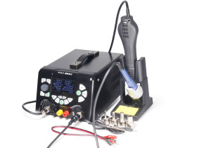 Stacja Lutownicza WEP 853D 5A II 3w1 Zasilacz 30V 5A