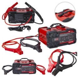 Prostownik automatyczny 6V / 12V 12A z mikroprocesorem z rozruchem 75A PROWERK