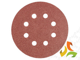 Krążki ścierne 125 mm K80 5 szt. z 8 otworami 55H941 GRAPHITE