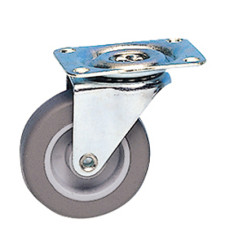 Koło samonastawne średnica kabla 42mm Płyta Guitel Hervieu 15kg wysokość całkowita 54mm