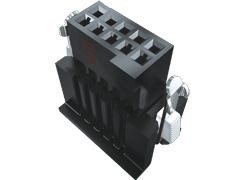 Obudowa złącza zagniatanego 5-pinowe -rzędowe raster: 1.27mm Samtec Męski Montaż na kablu ISDF Styk do zagniatania